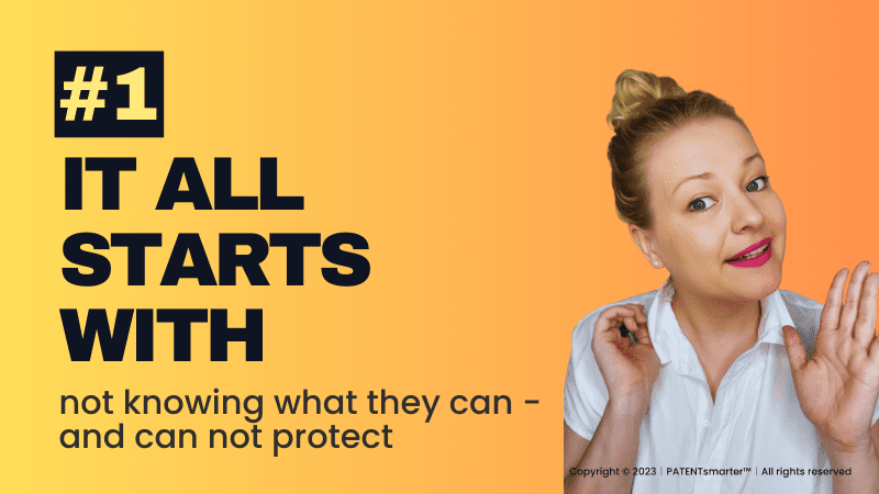 Mistake #1 it all starts with - not knowing what they can - and can not protect