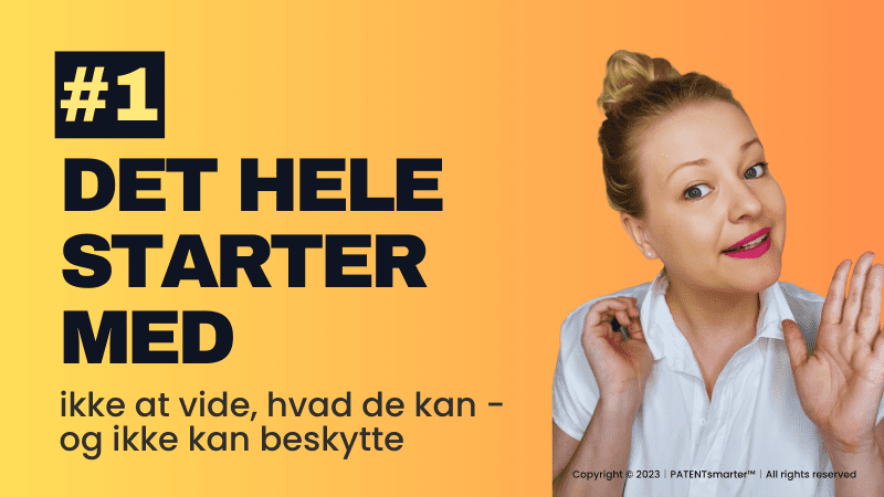 Fejl #1 det hele starter med - ikke at vide, hvad de kan - og ikke kan beskytte
