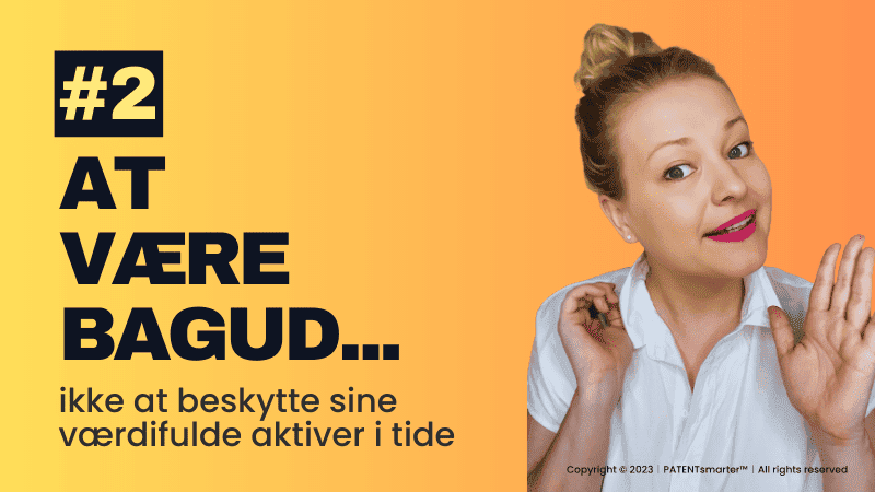 Fejl #2 at komme for sent... Ikke at sikre dine værdifulde aktiver i tide