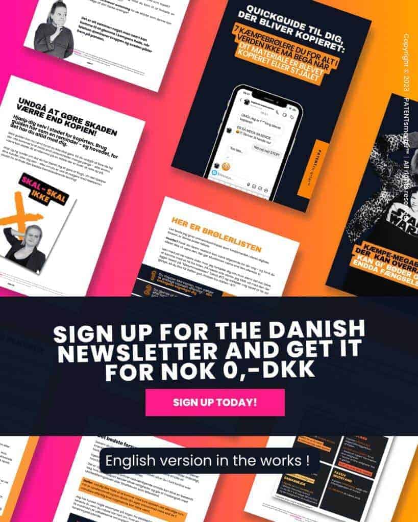 Signup to danish newsletter - 7 major fails to avoid