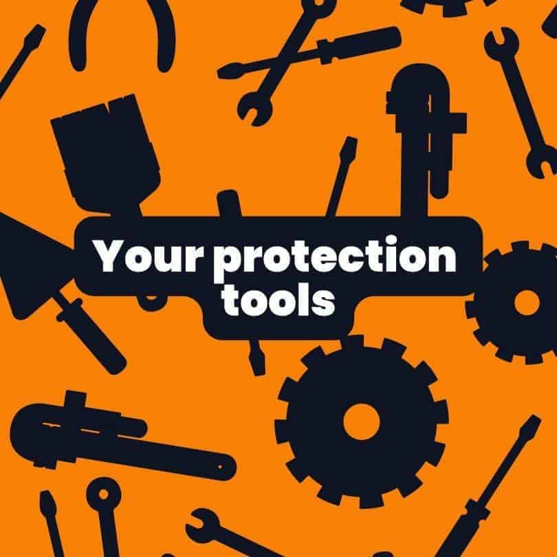 Your protection tools: the key to protecting your business's most valuable assets ​ - to protect the things that hurt the most to lose against copying